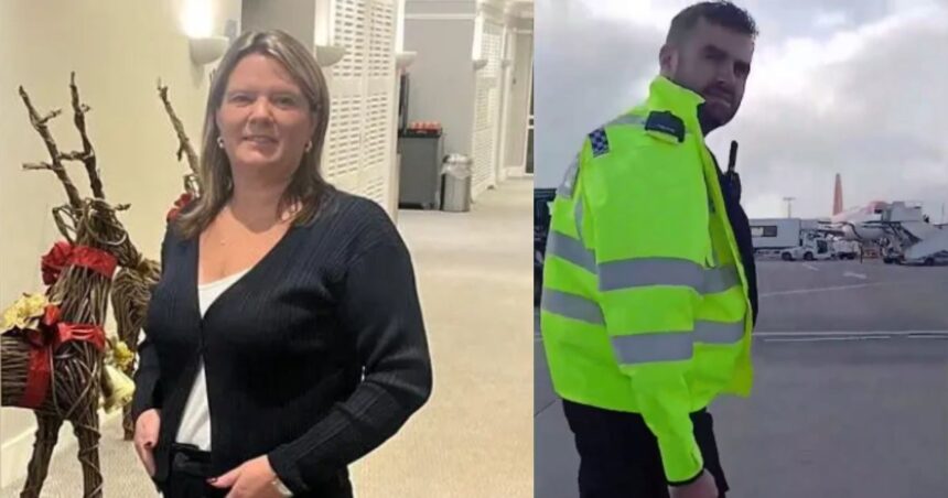 A British couple was arrested for failing to pay $9