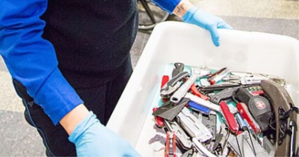 Dangerous items banned by TSA