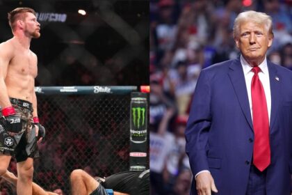 Bryce Mitchell, UFC star, gets choked in front of Trump