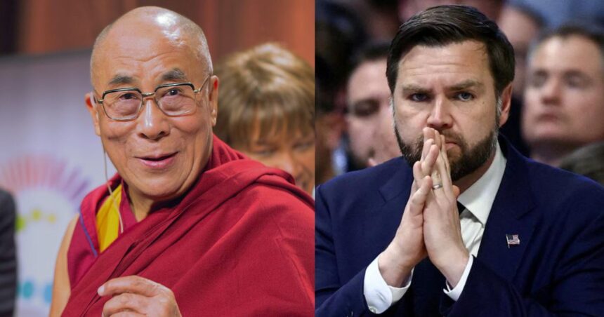 Dalai Lama and JD Vance