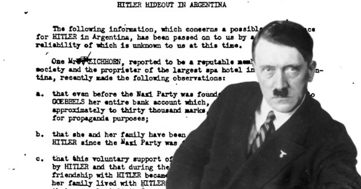 Declassified CIA files on Adolf Hitler Reveals A Search for Nazi Leader After His Supposed Death