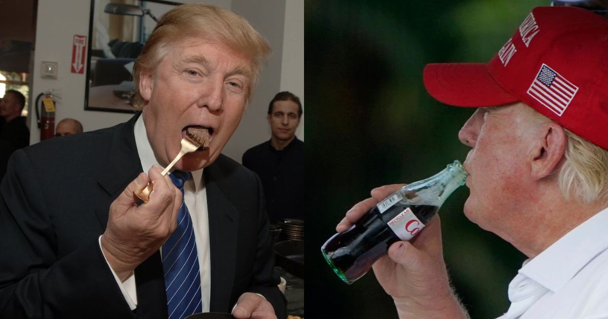 Donald Trump's Diet Is All About Steak, Coke, and A Lots of Snacks