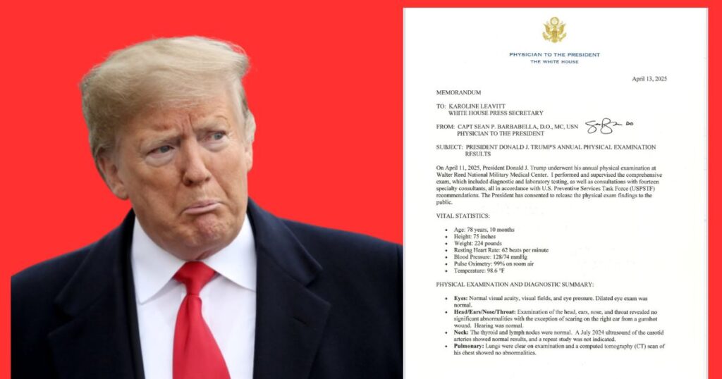 Donald Trump's Medical Report Has Some Noticeable Red Flags