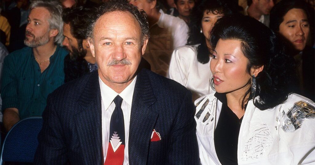 Gene Hackman with Wife Betsy Arakawa