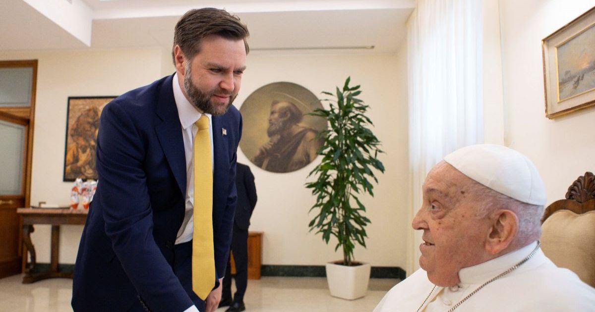 JD Vance met Pope Francis on Easter Sunday