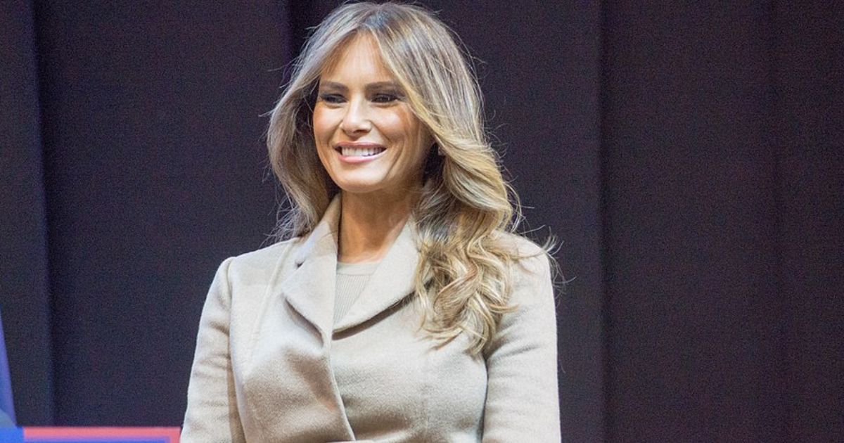 Melania's reaction on the new Take it Down act