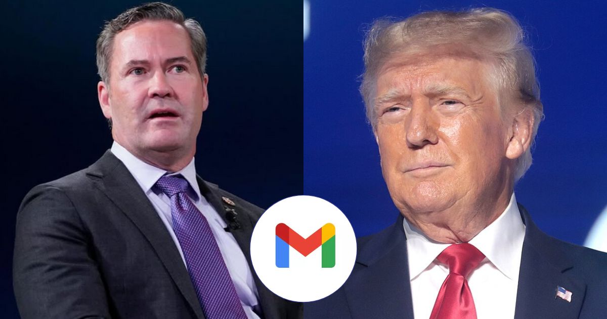 Mike Waltz and Donald Trump