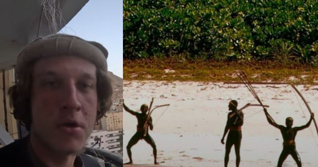 American YouTuber went to isolated and forbidden Indian island