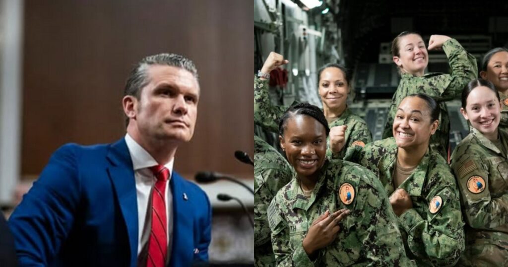 Pete Hegseth's new memo on military standards has gotten women angry
