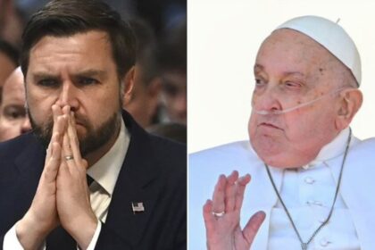Pope Francis meet leader JD Vance