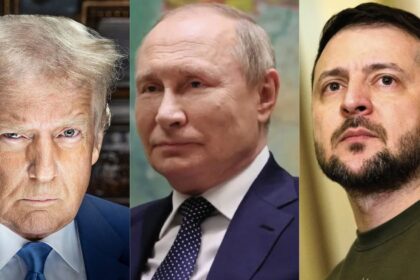 Russia Pounds Ukraine with Drones After Trump Casts Doubt on Putin