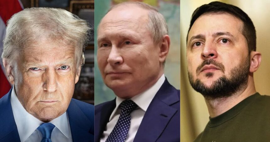 Russia Pounds Ukraine with Drones After Trump Casts Doubt on Putin