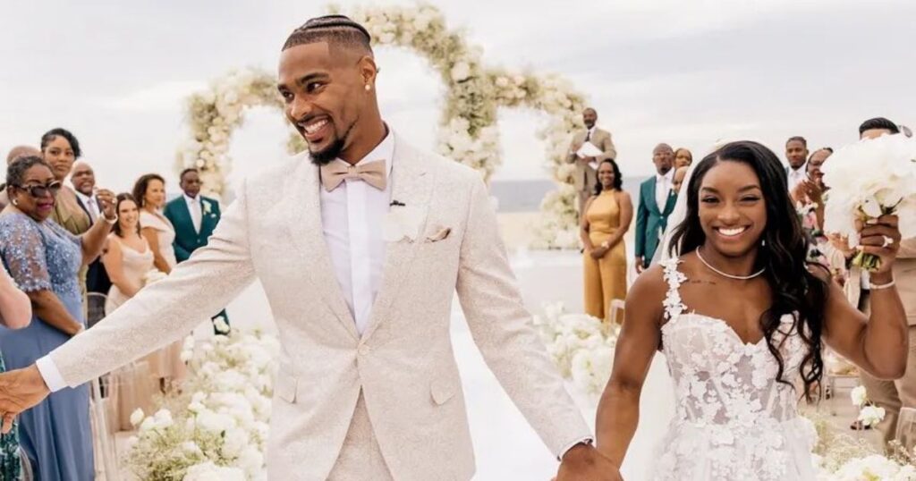 Simone Biles with Husband Jonathan Owens