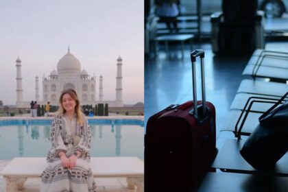 Travel influencer Chelsea, better known on TikTok as Cheap Holiday Expert Left picture-(Instagram|@cheapholidayexp) and right picture (via -PickPik)