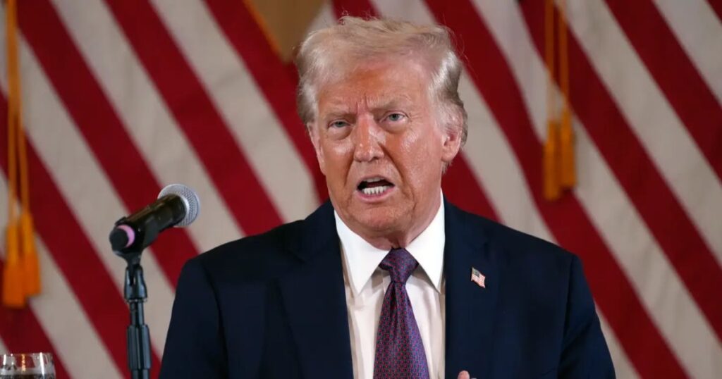 Donald Trump angry at reporters' questions