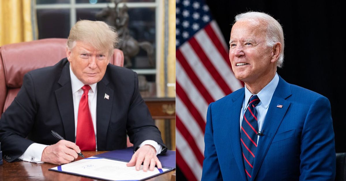 Trump bashes sleepy Joe's presidency.