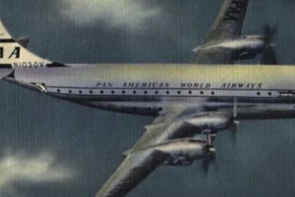 Pan Am flight 7 crashed into the Pacific ocean on November 8, 1957