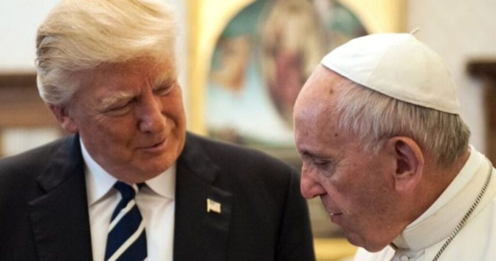 Trump Declares Himself ‘Number-One Choice’ for Pope. (Cover image source: Twitter)