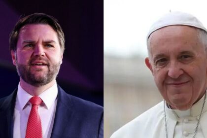 JD Vance and Pope
