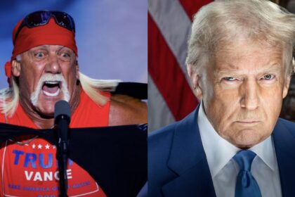 Wrestler Hulk Hogan and Donald Trump