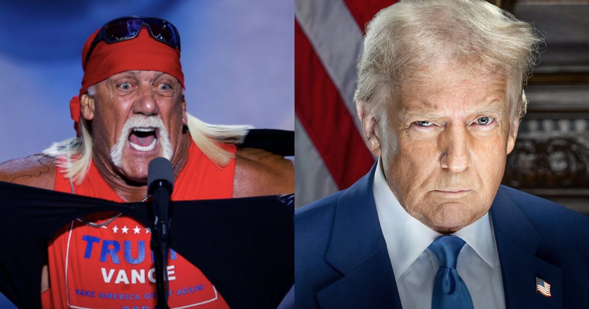 Wrestler Hulk Hogan and Donald Trump