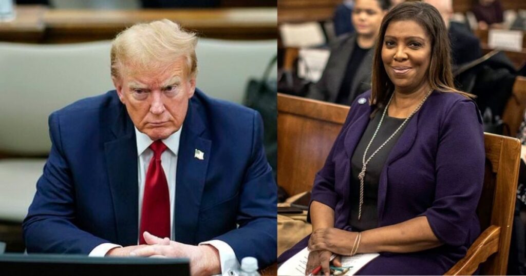 letitia james and donald trump
