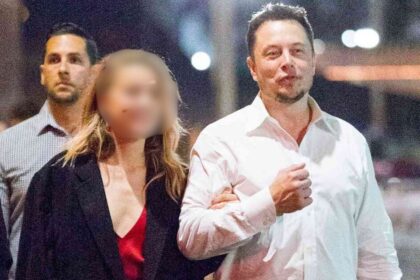 Elon Musk and Amber heard