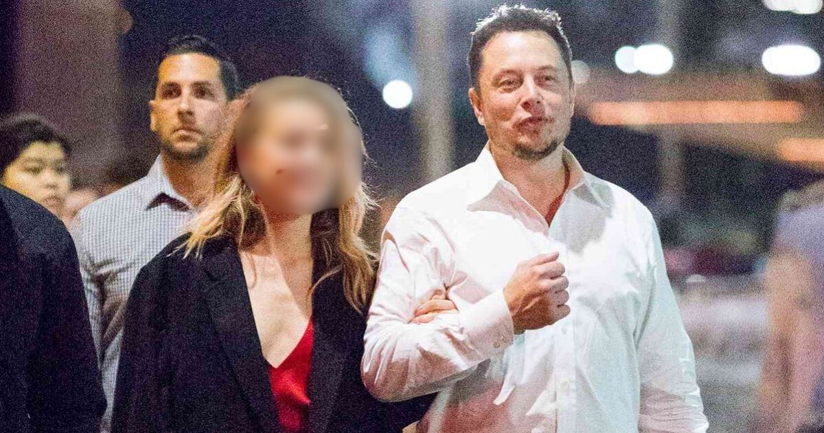 Elon Musk and Amber heard