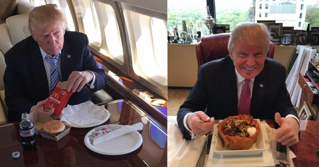 Trump family food habits