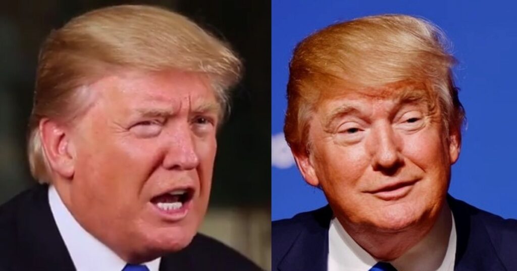 Donald Trump's medical report reveals the reason for his makeup