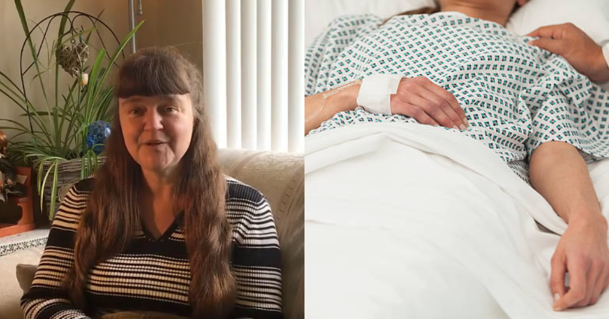 Amanda van der Gulik had to be put in a medically induced coma