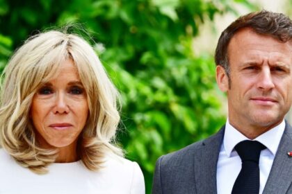 Brigitte and Emmanuel Macron