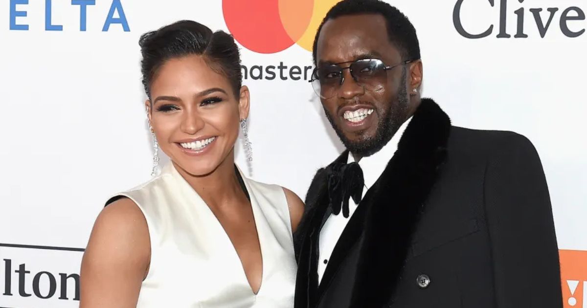 Cassie Ventura with Sean Combs 