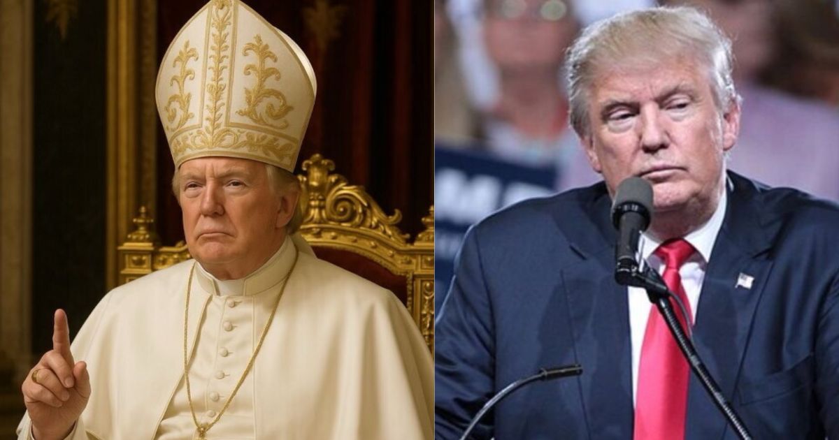 Catholics Outraged After Trump Posts AI Image of Himself as Pope