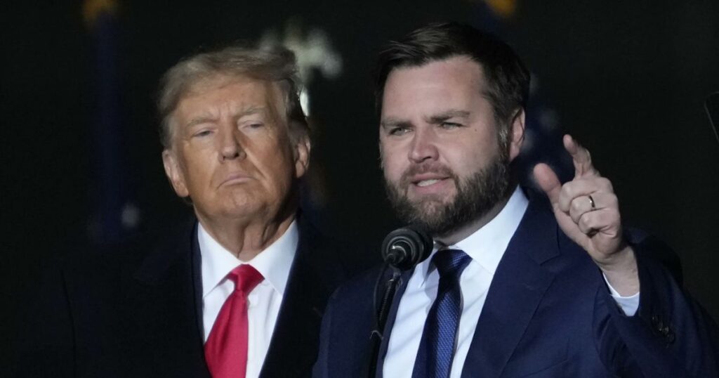 Donald Trump and JD Vance