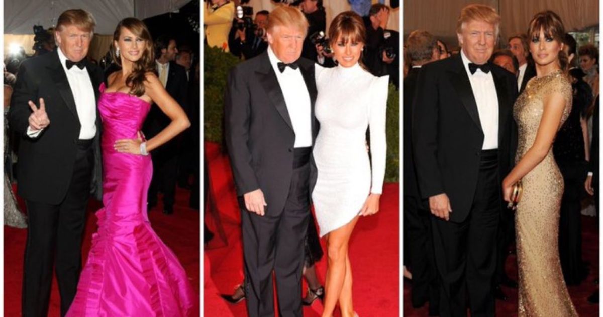Donald Trump and Melania at Met Gala Over the Years