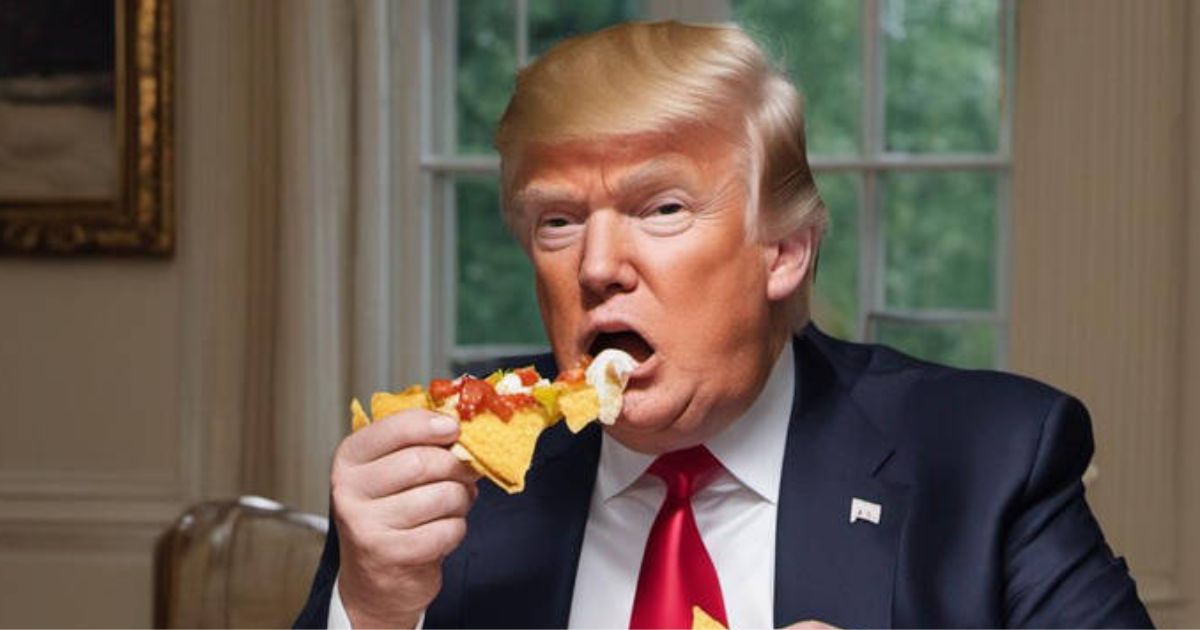 Donald Trump is a foodie, just like us. (picture via Deviant Art)