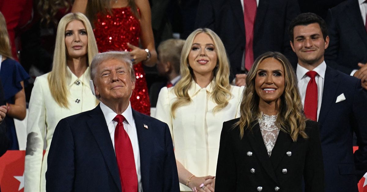 Donald Trump with Tiffany at his inauguration