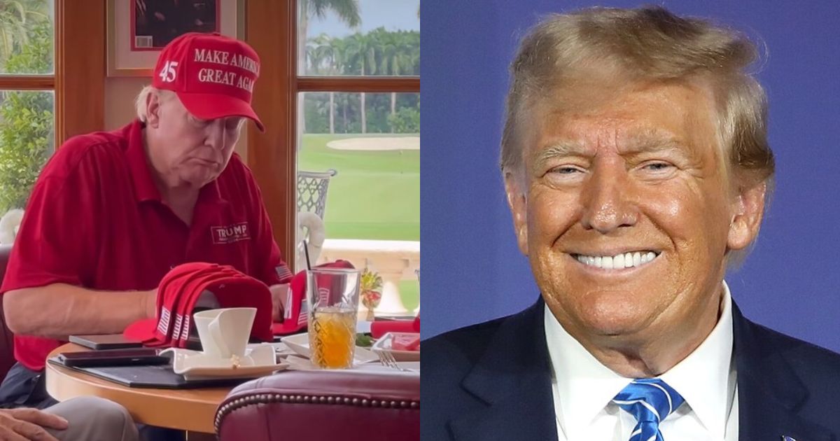 Donald Trump makeup free