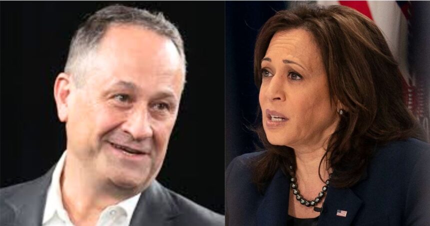 Doug Emhoff and Kamala Harris