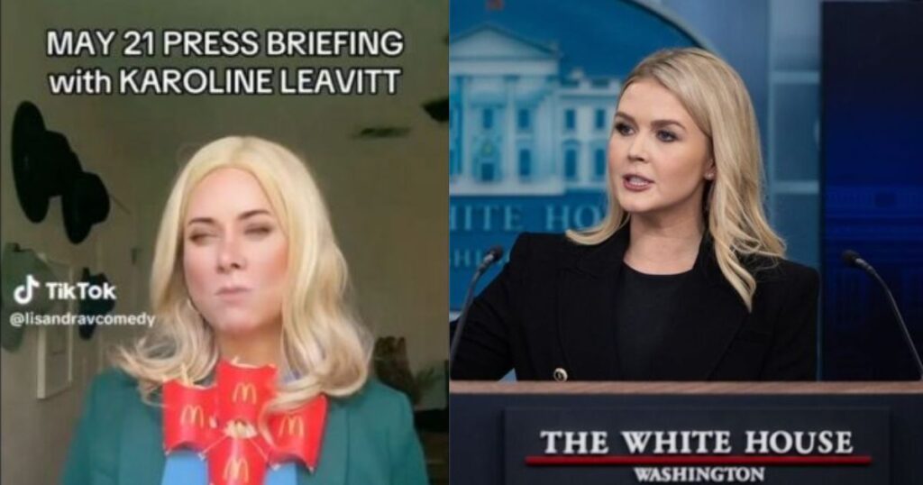 Internet Mocks Karoline Leavitt