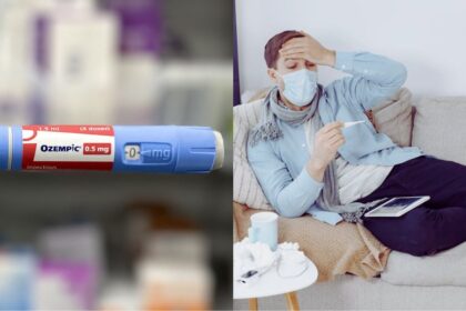 Ozempic Side Effects Raise Safety Concerns Left: Pharmacist holding Ozempic weight loss pen – Image by Chemist4U, uploaded via Flickr Right: Man appearing unwell—Image by Gustavo Fring, via Pexels