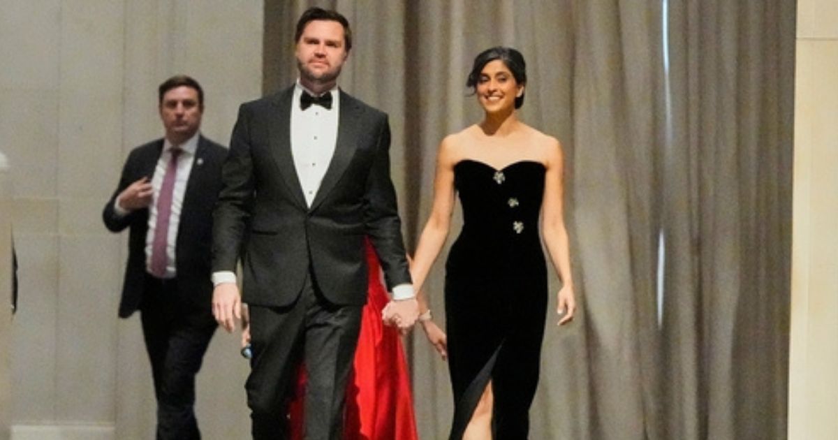 JD Vance with wife Usha Vance