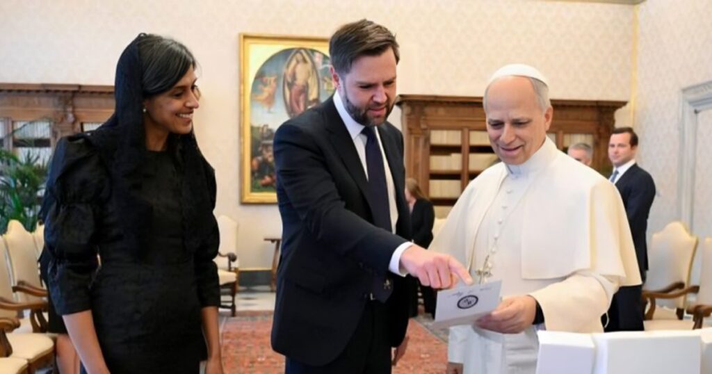 JD Vance's Special Gift to Pope Leo XIV