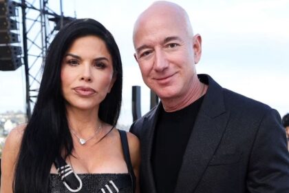 Jeff Bezos and Lauren Sanchez