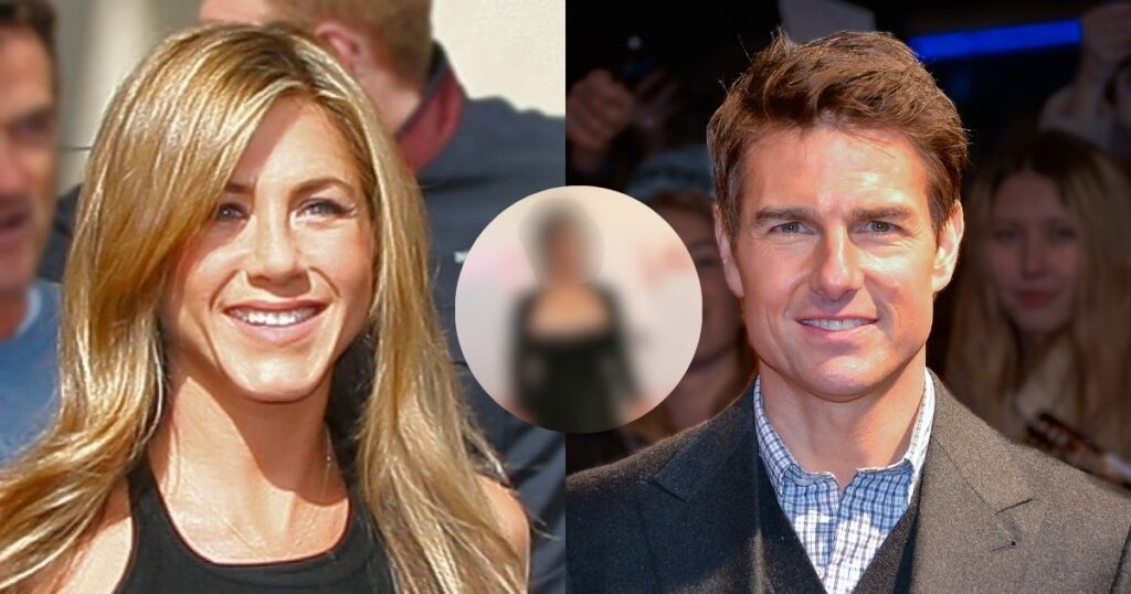 Jennifer Aniston (uploaded by Gordon Correll-—via Flickr) and Tom Cruise- ( uploaded by Frankie Fouganthin- via Wikimedia Commons) Blurred Image of the rich actor-(uploaded by Jeremiah Garcia- via Flickr)