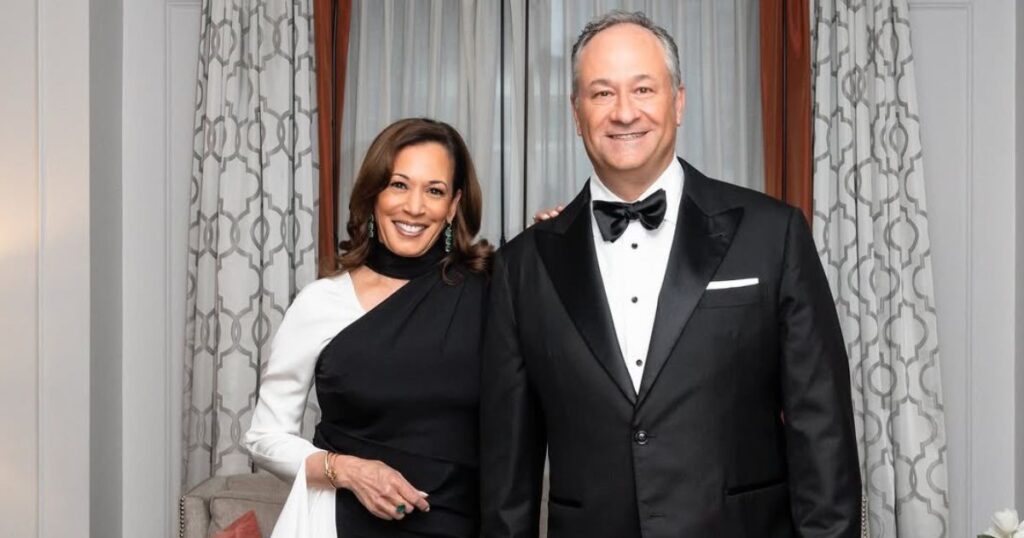 Kamala Harris and Doug Emhoff