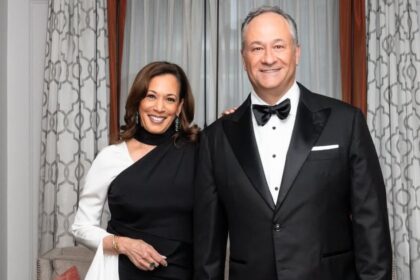 Kamala Harris and Doug Emhoff