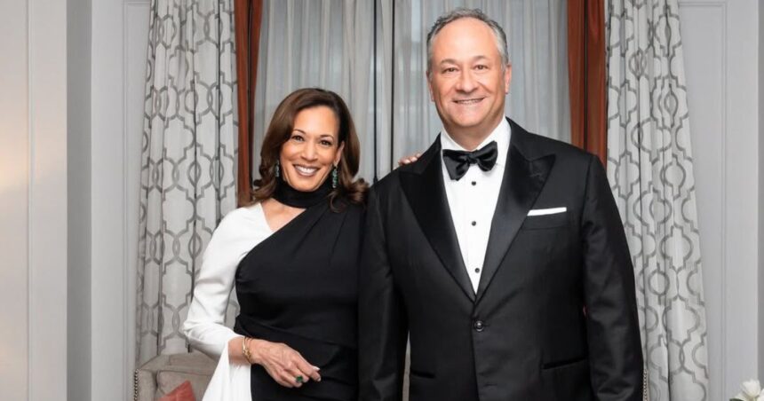 Kamala Harris and Doug Emhoff