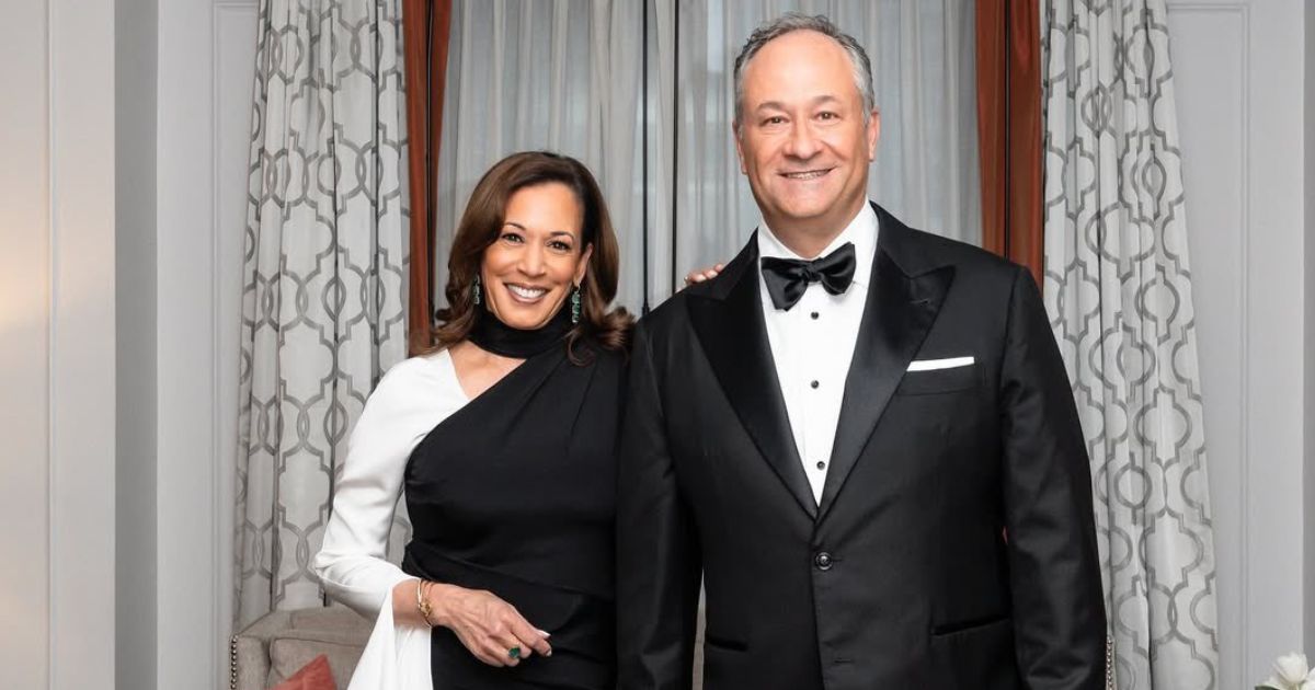Kamala Harris and Doug Emhoff